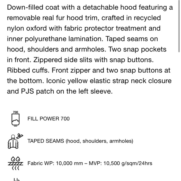 Parajumper down jacket in perfect condition (Barely worn) - Picture 5 of 5